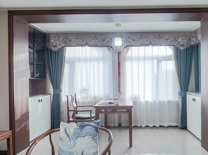 新中式樣板房--新疆博樂(lè)